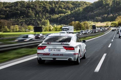 Audi представляет новые технологии автопилотирования