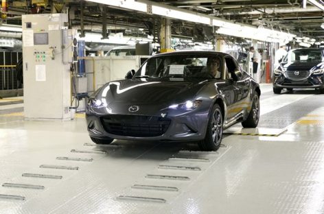 Mazda MX-5 RF отправилась на конвейер