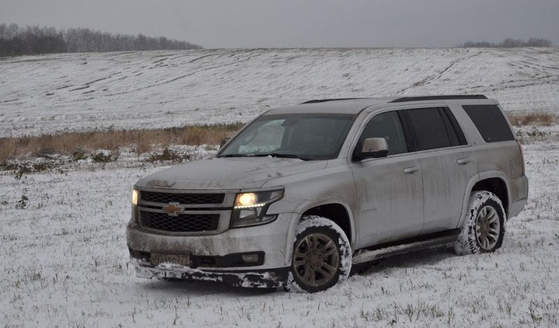 Chevrolet tahoe кенгурятник