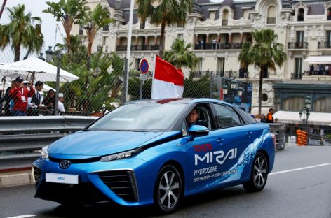 Toyota Mirai выиграла е-Rally в Monte-Carlo