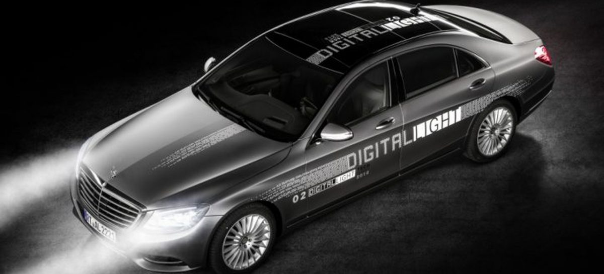 Mercedes-Benz изобрёл цифровые фары с миллионом зеркал
