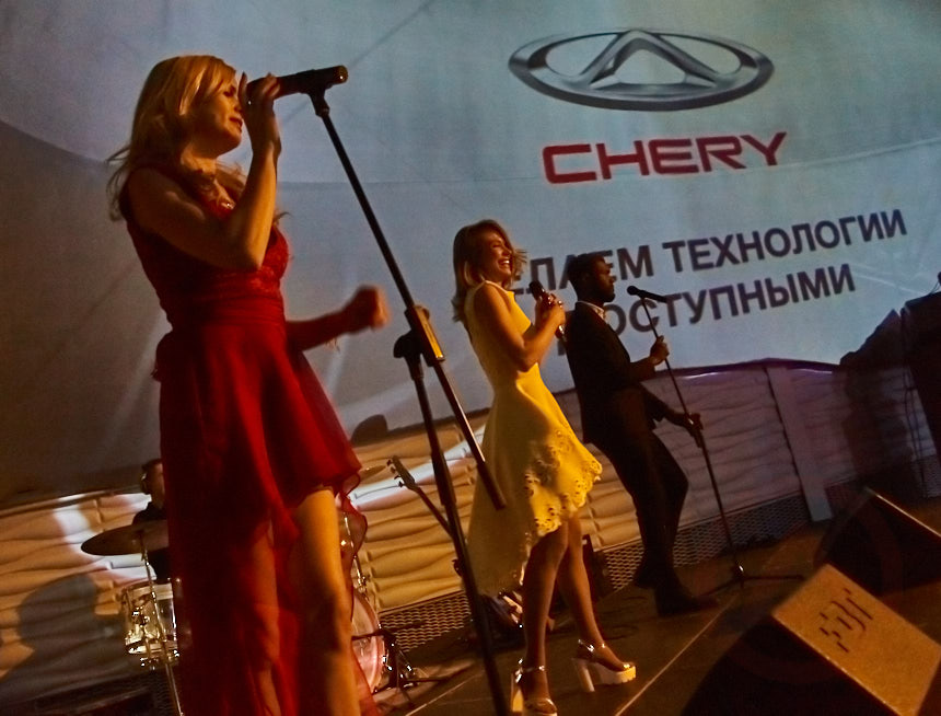Презентация Chery Tiggo в Москве
