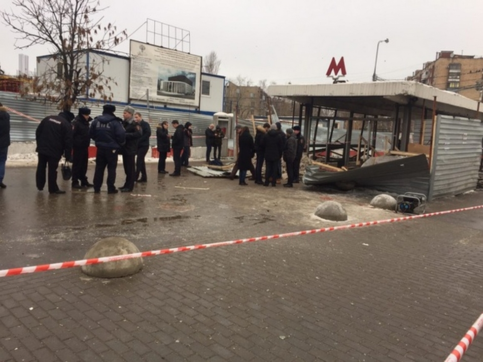 Взрыв в переходе метро "Коломенская"