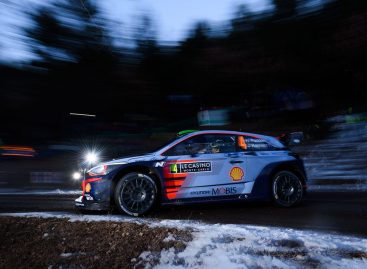 Hyundai i20 Coupe WRC готов к гонке на Ралли Монте-Карло