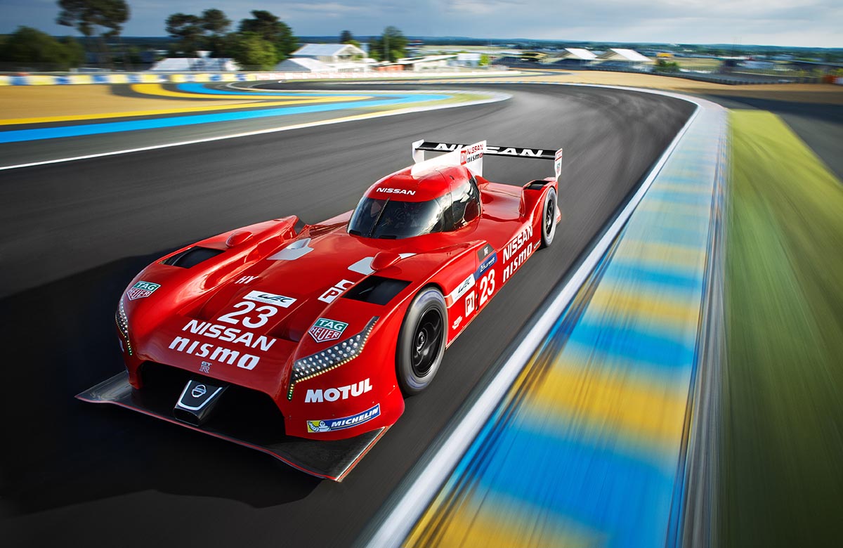 Nissan GT-R LM Nismo Le Mans test 2015