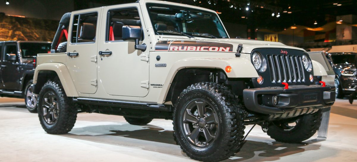 Новый Jeep Wrangler Rubicon Recon представили в Чикаго