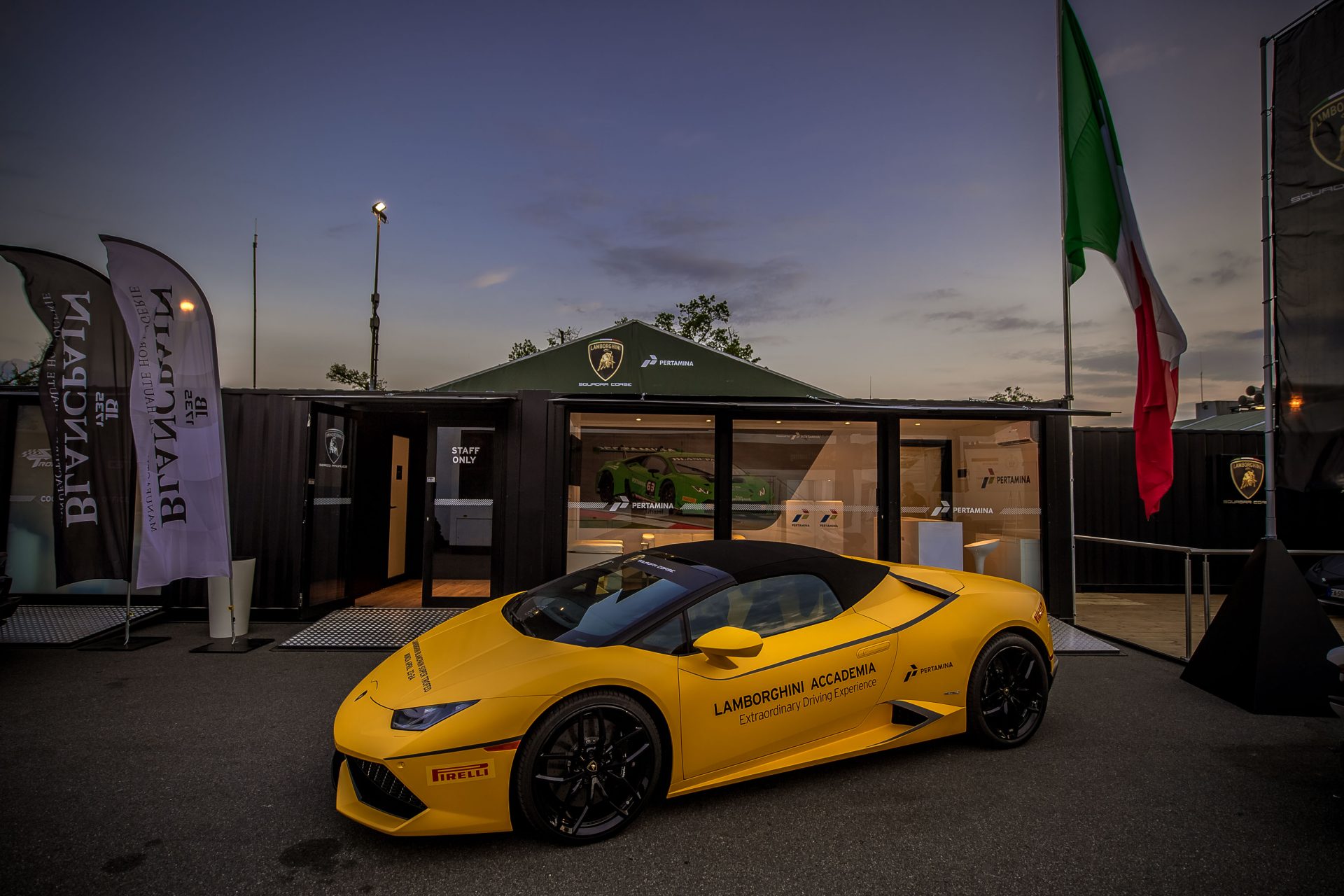 Lamborghini Super Trofeo Hospitality