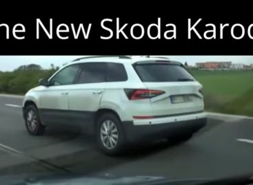Новый кроссовер от Skoda показался на дороге