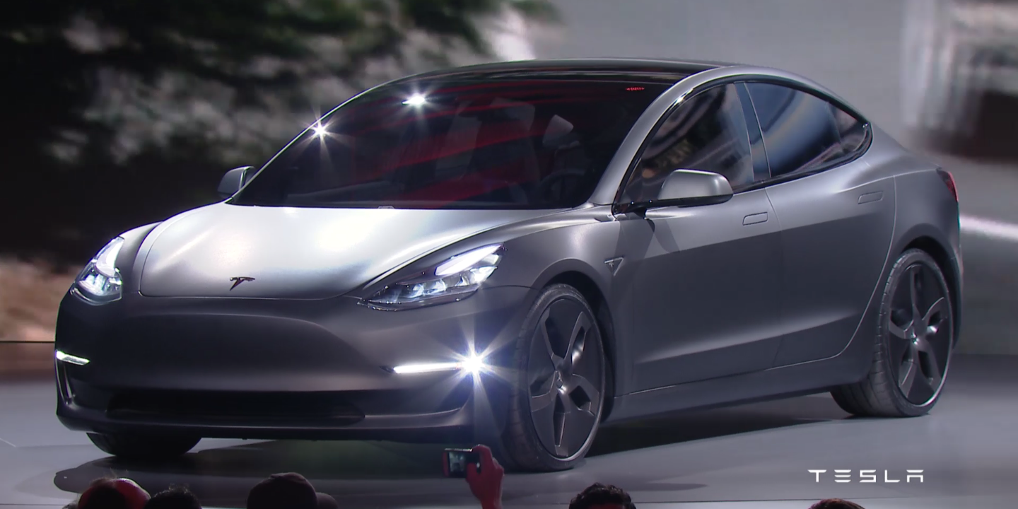 Tesla Model 3 Модель