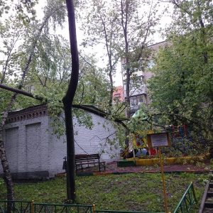 Ураган в Москве 2017