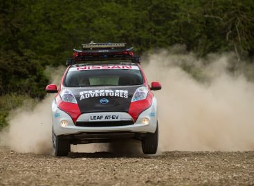 Nissan LEAF впервые участвует в Mongol Rally