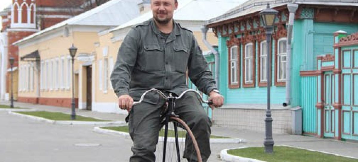 Велосипедист в Москве