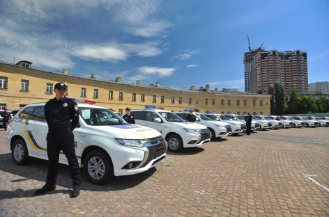 Outlander PHEV в полиции Украины
