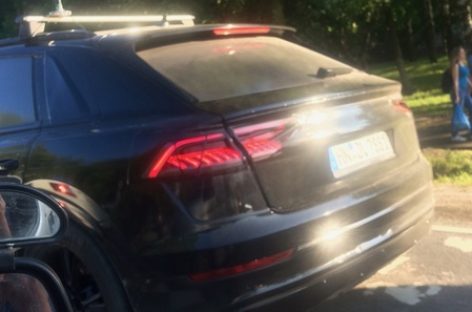 Новейший кроссовер Audi Q8 замечен в Подмосковье