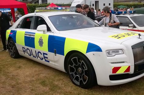 Rolls-Royce Ghost передали английской полиции