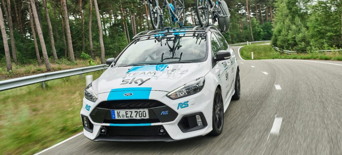 Ford разработала «дрифт-техничку» для Tour de France