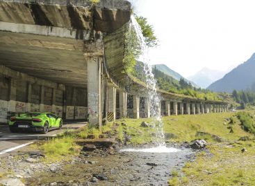 Lamborghini на родине Дракулы в Трансильвании