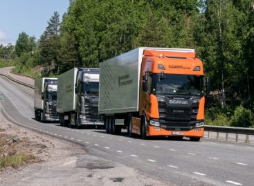Scania начинает испытания беспилотных автоколонн