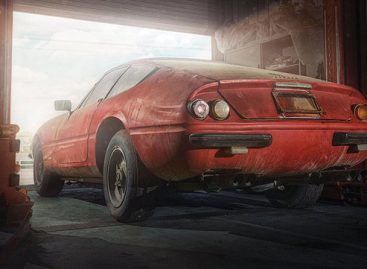 Ferrari, простоявшая в гараже 40 лет