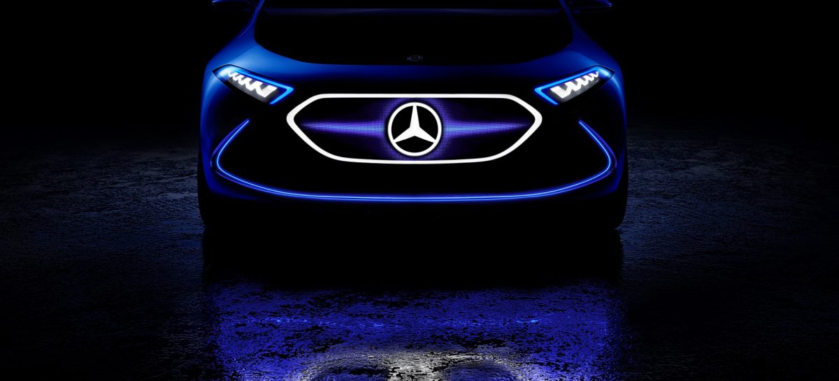 Концепт-кар Mercedes-Benz Concept EQA