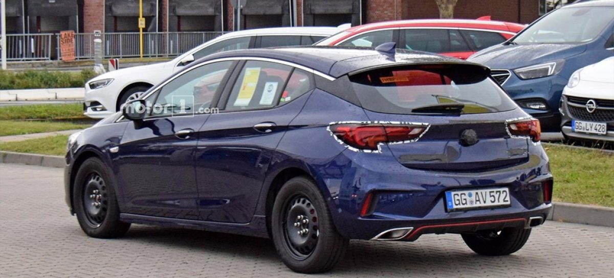 Новый Opel Astra без камуфляжа