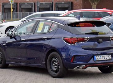 Новый Opel Astra без камуфляжа