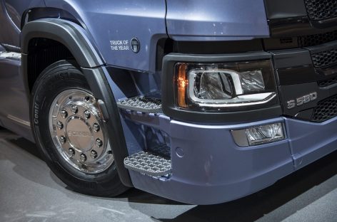 Инновационное решение Scania на выставке Comtrans 2017