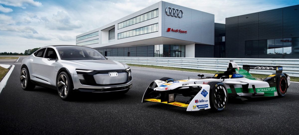 E-tron FE04 – первый электромобиль Audi для Формулы Е