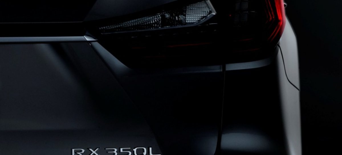 Lexus RX L дебютирует в ноябре