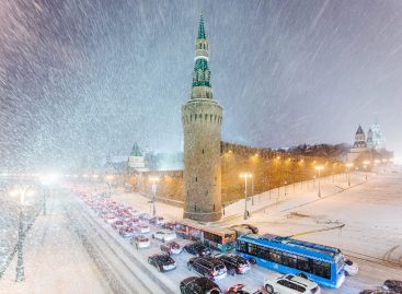 На Москву идёт снежный шторм