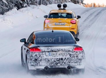 Audi тестирует обновленное купе TT