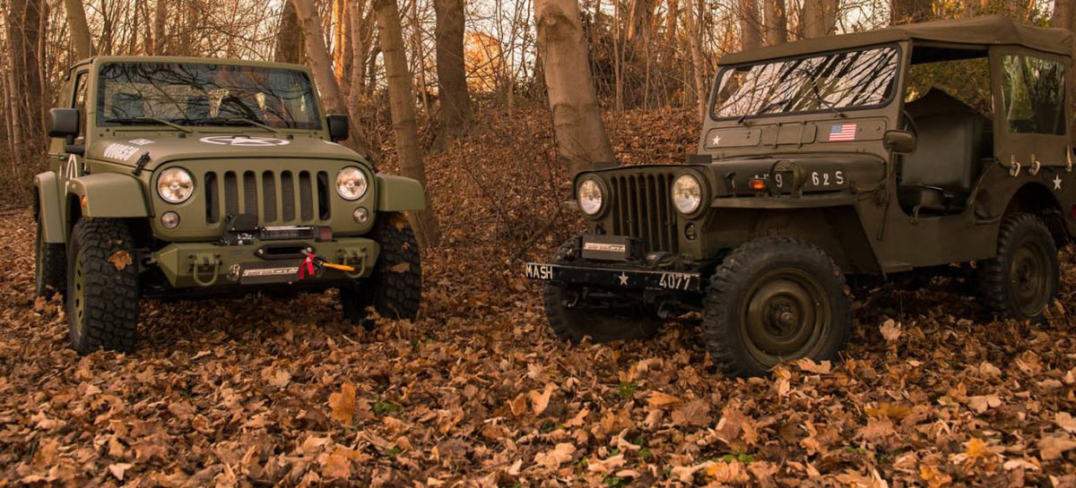 Jeep Wrangler превратили в старый Willys