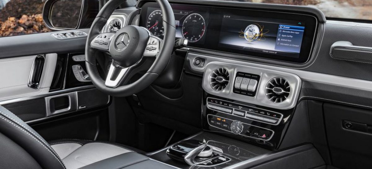 Рассекречен интерьер нового Mercedes-Benz Gelandewagen