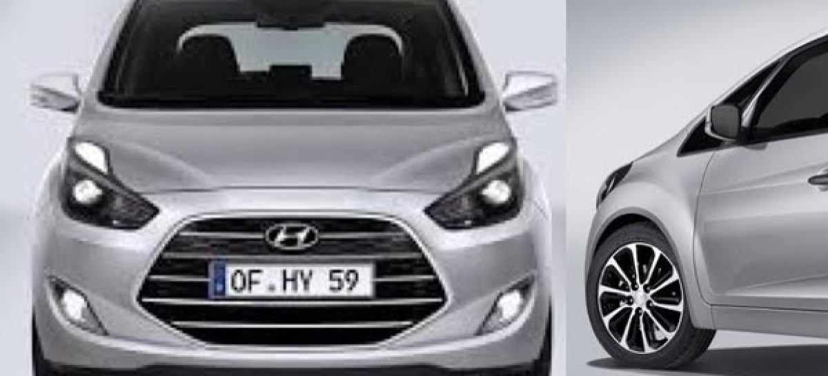 Hyundai Santro засветился на шпионских снимках