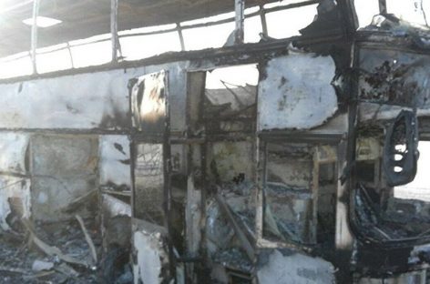 В Казахстане более 50 человек погибли в загоревшемся автобусе