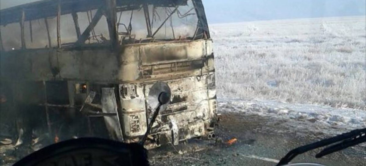 Сгоревший “Икарус” перевозил граждан Узбекистана в Самару