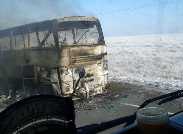 Сгоревший “Икарус” перевозил граждан Узбекистана в Самару