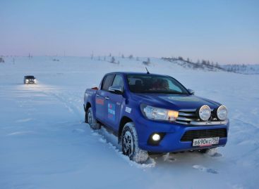 До самой северной населенной точки России на Toyota Hilux