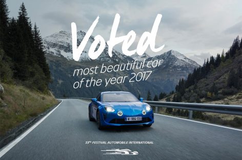 Alpine A110 признан самым красивым автомобилем 2017 года