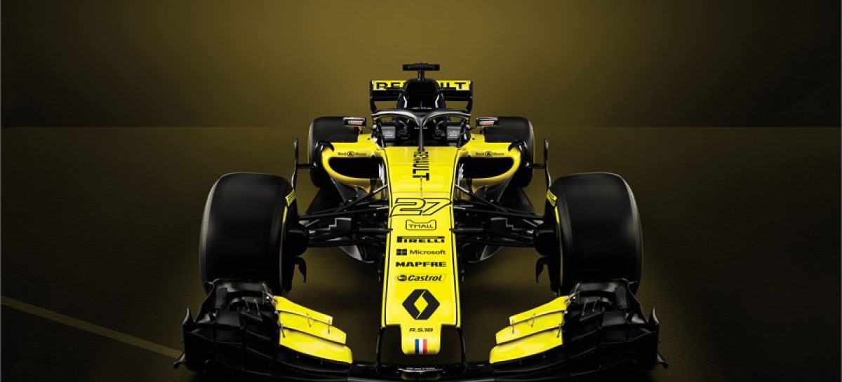 Renault представила новый болид R.S.18