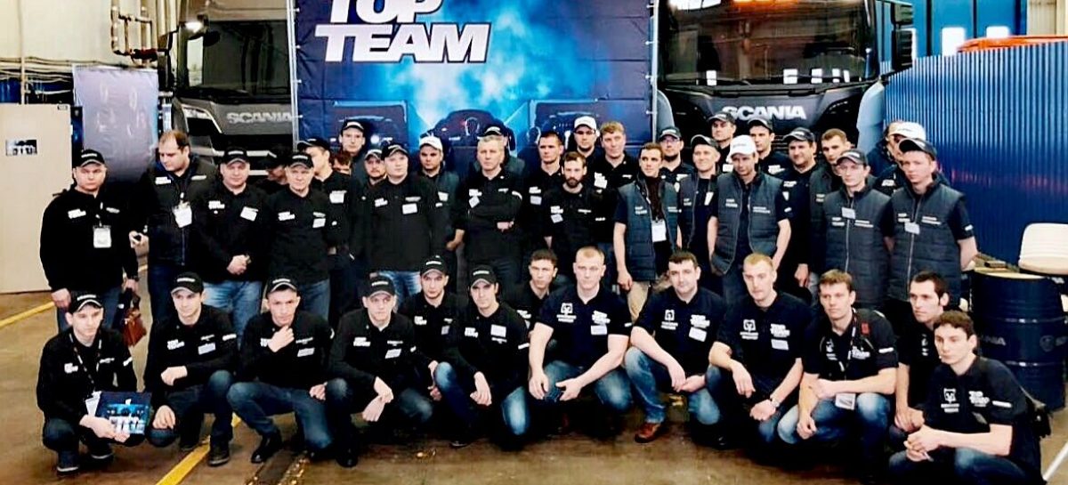 Финал Scania Top Team в России