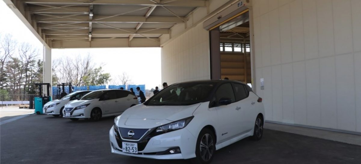 Nissan начнет перерабатывать батареи от электромобилей