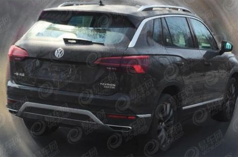 Фото нового кроссовера Volkswagen Tayron утекли в Сеть