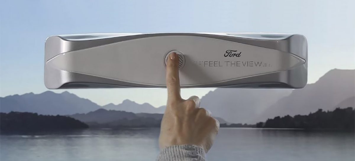 Ford представила умное стекло для слепых пассажиров