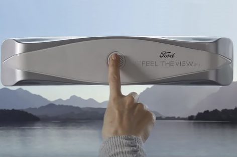 Ford представила умное стекло для слепых пассажиров