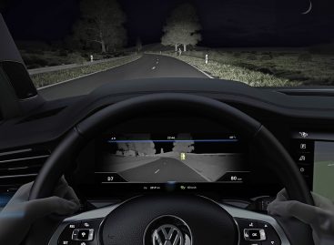 Volkswagen научил новый Touareg видеть в темноте