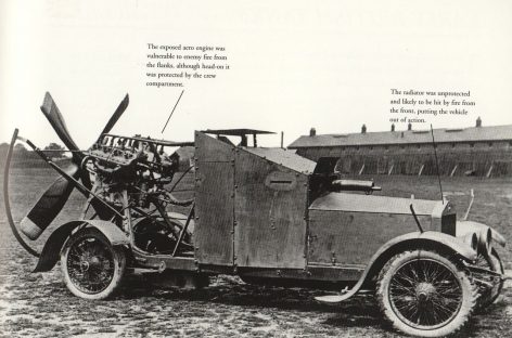 Sizaire-Berwick – бронеавтомобиль с пропеллером