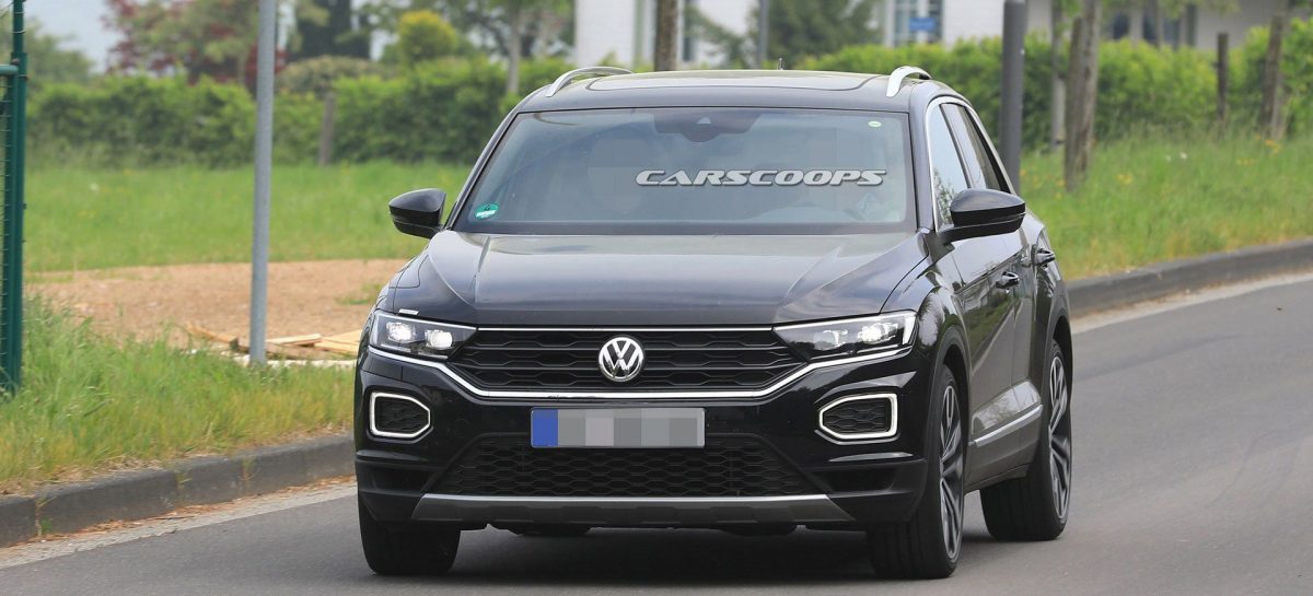 Volkswagen T-Roc R проходит испытания в Нюрбургринге‍