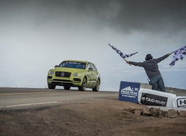 Новый рекорд Bentley Bentayga в гонке на Пайкс-Пик