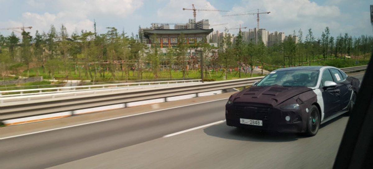 Hyundai вывела на тесты восьмое поколение седана Sonata‍